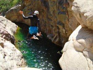 Canyoning en Corse du Sud